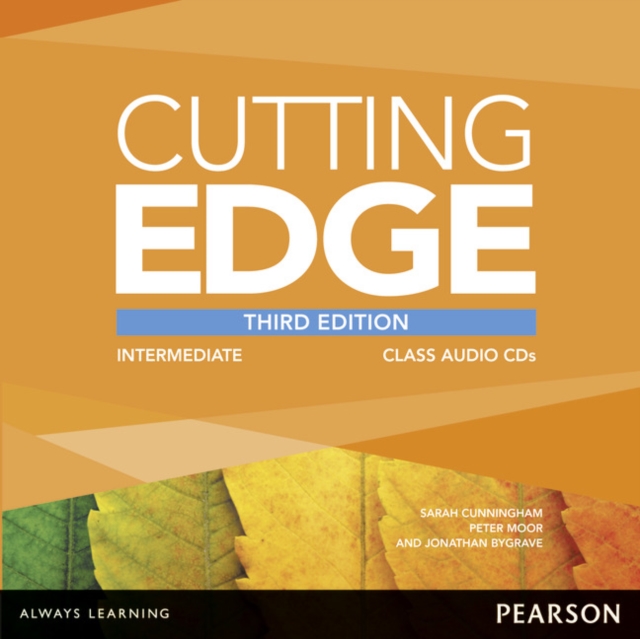Cutting Edge 3rd Edition Intermediate Class CD, CD-ROM Book