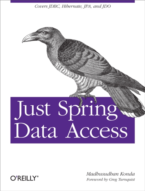 Just Spring Data Access : Covers JDBC, Hibernate, JPA and JDO, EPUB eBook