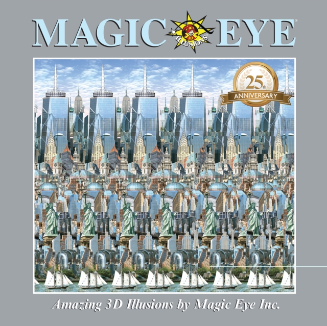 Magic Eye 25th Anniversary Book, Hardback Book