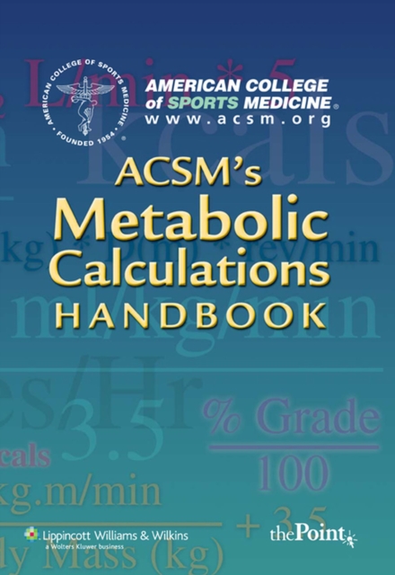ACSM's Metabolic Calculations Handbook, PDF eBook