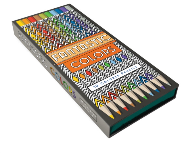 Fantastic Colors Pencils : 10 Colored Pencils,  Book