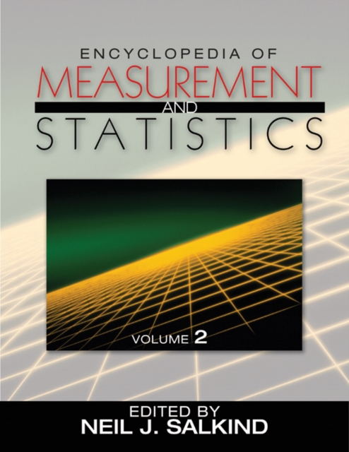 Encyclopedia of Measurement and Statistics, PDF eBook