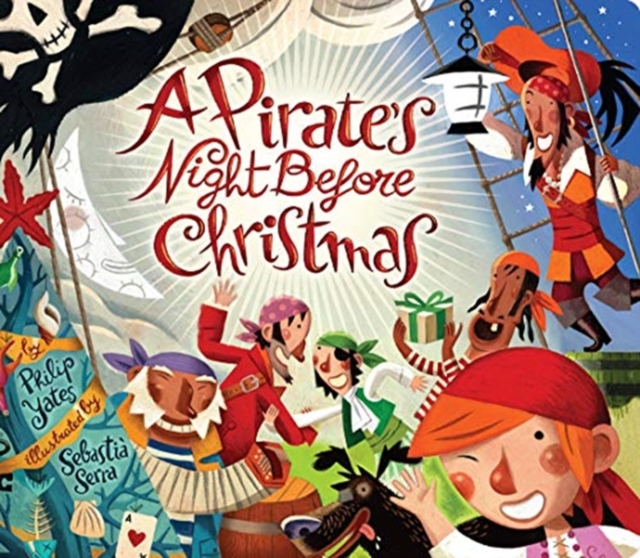 Pirate's Night Before Christmas, A, Board book Book