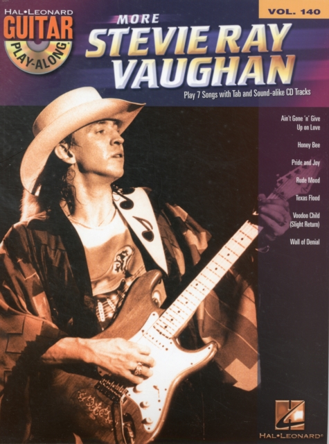 More Stevie Ray Vaughan : Guitar Play-Along Volume 140, Book Book
