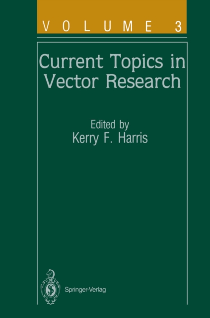 Current Topics in Vector Research : Volume 3, PDF eBook