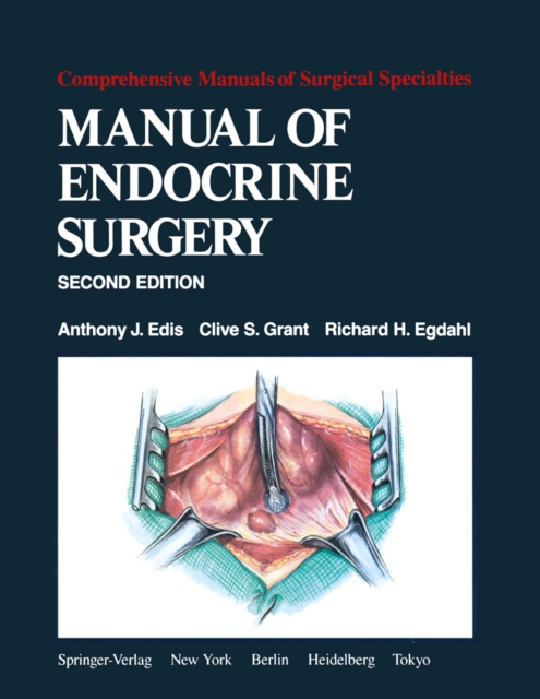 Manual of Endocrine Surgery, PDF eBook