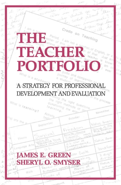 Teacher Portfolio : A Strategy for Professional Development and Evaluation, EPUB eBook