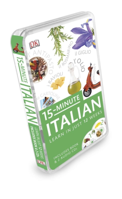 15-Minute Italian : Learn In Just 12 Weeks, Mixed media product Book
