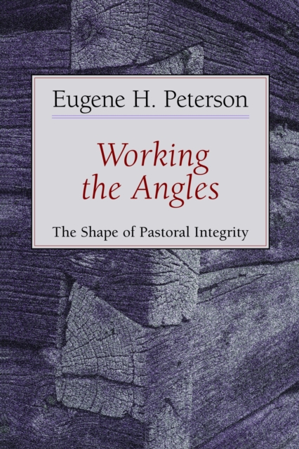 Working the Angles : The Shape of Pastoral Integrity, EPUB eBook