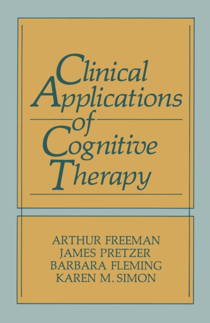 Clinical Applications of Cognitive Therapy, PDF eBook