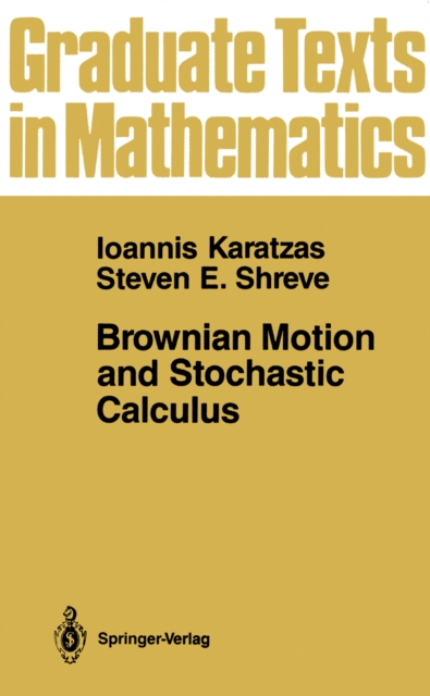 Brownian Motion and Stochastic Calculus, PDF eBook