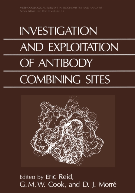 Investigation and Exploitation of Antibody Combining Sites, PDF eBook