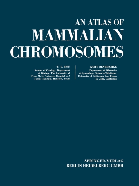 An Atlas of Mammalian Chromosomes : Volume 9, Paperback / softback Book
