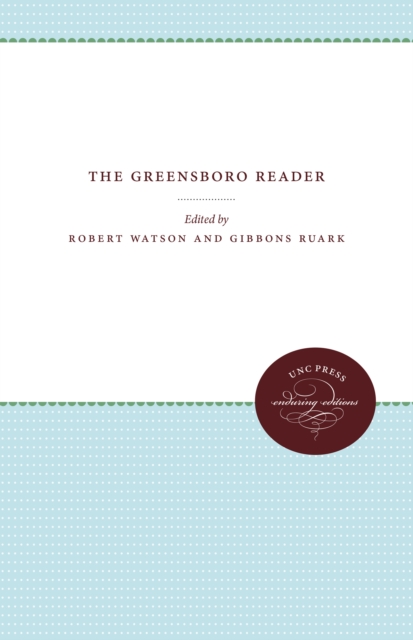 The Greensboro Reader, EPUB eBook