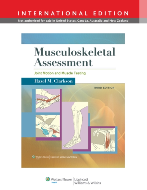 Musculoskeletal Assessment : Joint Motion and Muscle Testing, PDF eBook