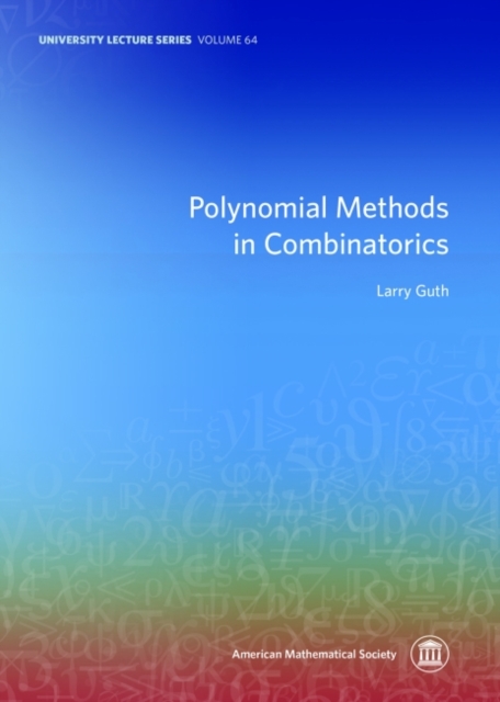 Polynomial Methods in Combinatorics, Paperback / softback Book