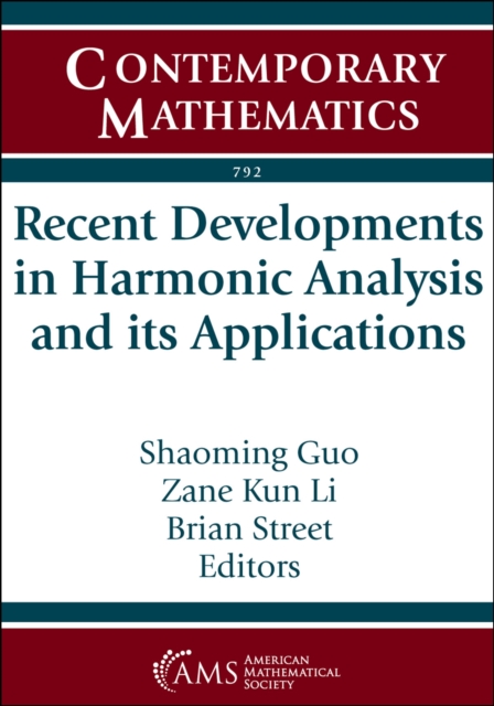 Recent Developments in Harmonic Analysis and its Applications, PDF eBook