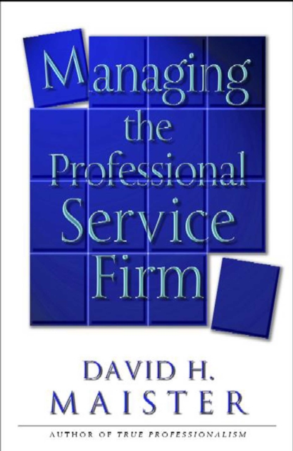 Managing The Professional Service Firm, EPUB eBook