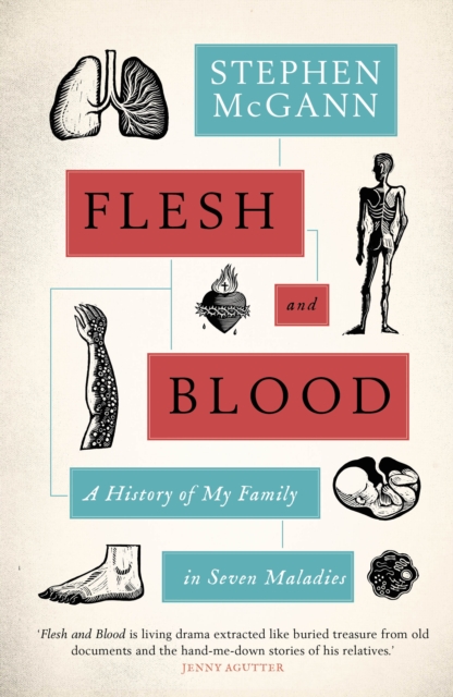 Flesh and Blood : A History of My Family in Seven Maladies, Hardback Book