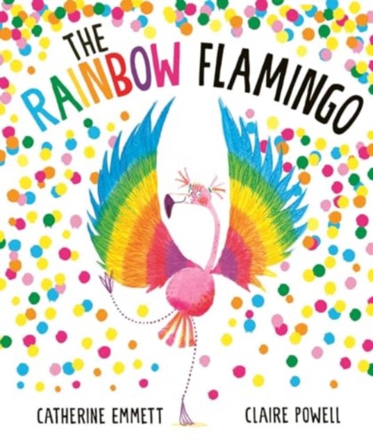Rainbow Flamingo, Hardback Book