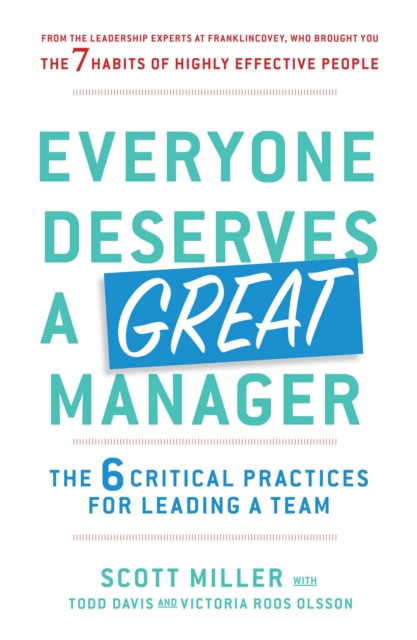 Everyone Deserves a Great Manager, EPUB eBook
