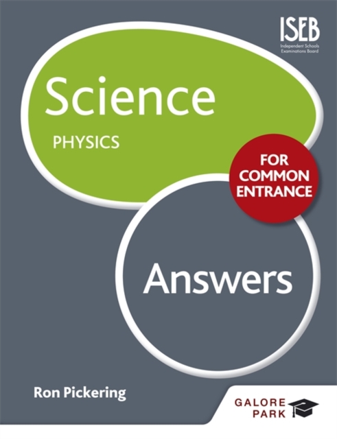 Science for Common Entrance: Physics Answers, Paperback Book