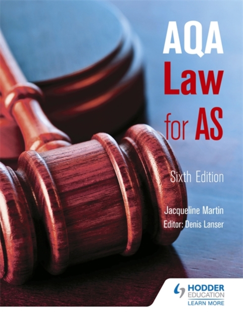 AQA Law for AS, Paperback Book