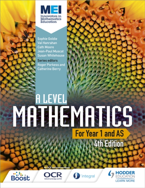 MEI A Level Mathematics Year 1 (AS) 4th Edition, Paperback / softback Book
