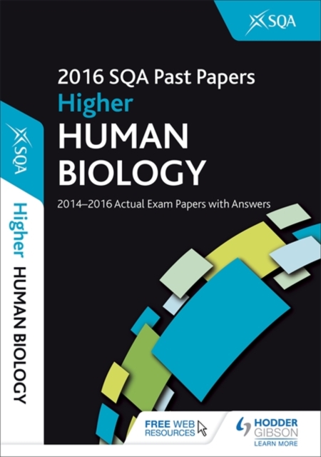 Higher Human Biology 2016-17 SQA Past Papers with Answers, Paperback Book