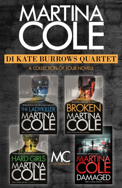The DI Kate Burrows Quartet : The Ladykiller, Broken, Hard Girls, Damaged, EPUB eBook