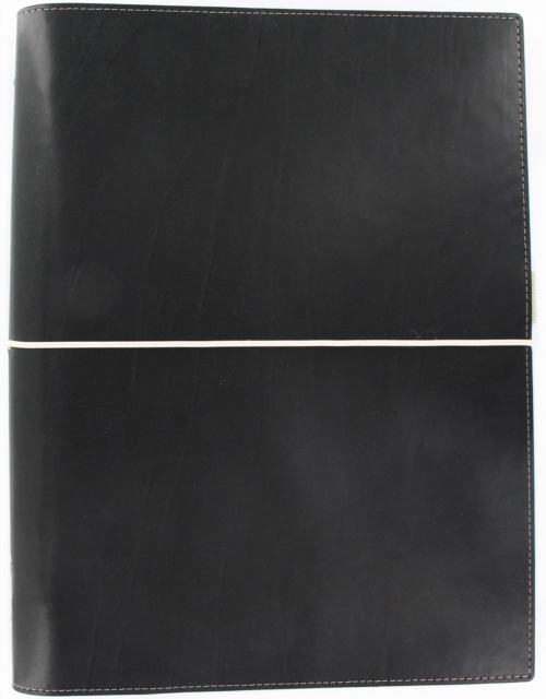Filofax A5 Domino black organiser, Paperback Book