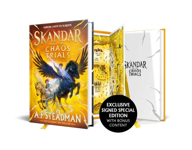 Skandar and the Chaos Trials - Signed Edition, Hardback Book
