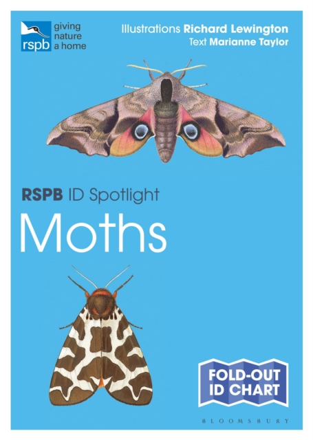RSPB ID Spotlight - Moths, Fold-out book or chart Book