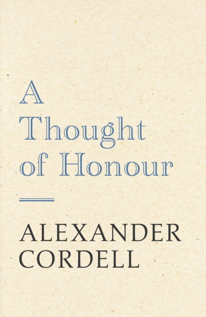 A Thought of Honour, EPUB eBook