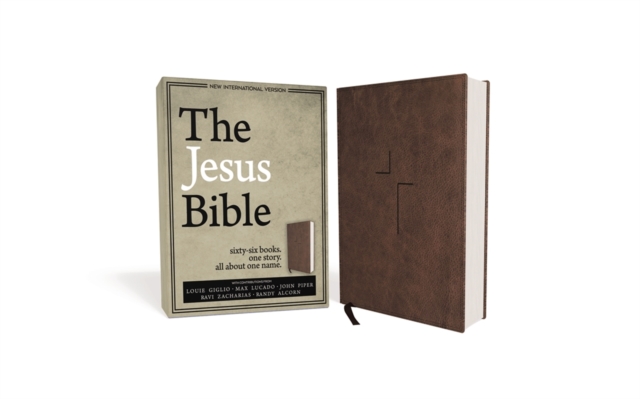 NIV Jesus Bible : Imitation Leather, Paperback / softback Book