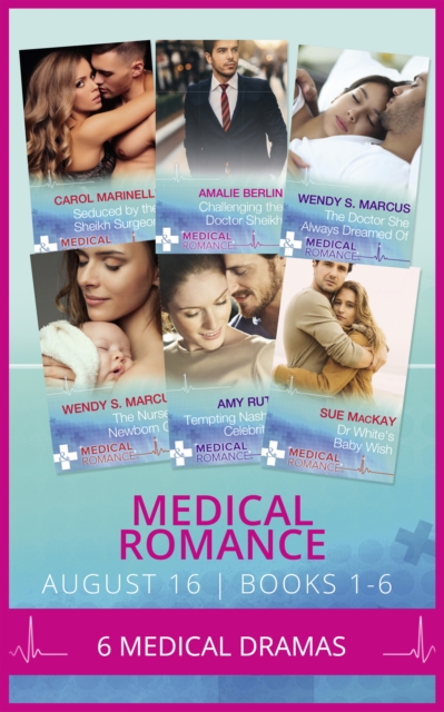 Medical Romance August 2016 Books 1-6, EPUB eBook