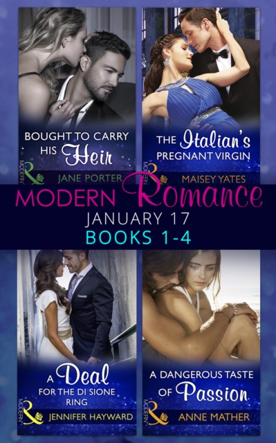 Modern Romance January 2017 Books 1 - 4, EPUB eBook