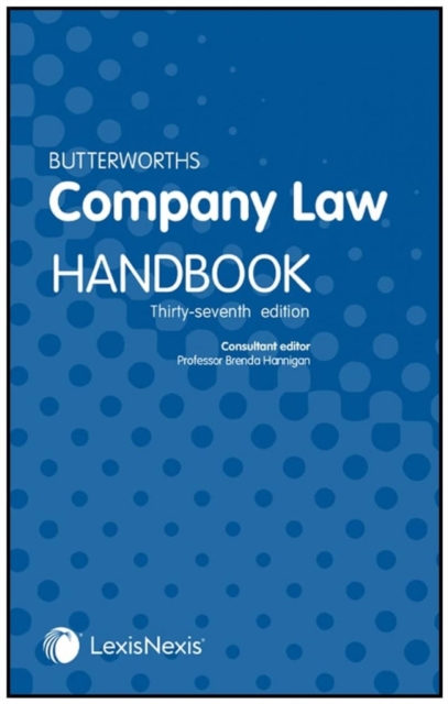 Butterworths Company Law Handbook, Paperback / softback Book