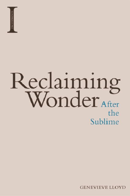 Reclaiming Wonder : After the Sublime, Hardback Book