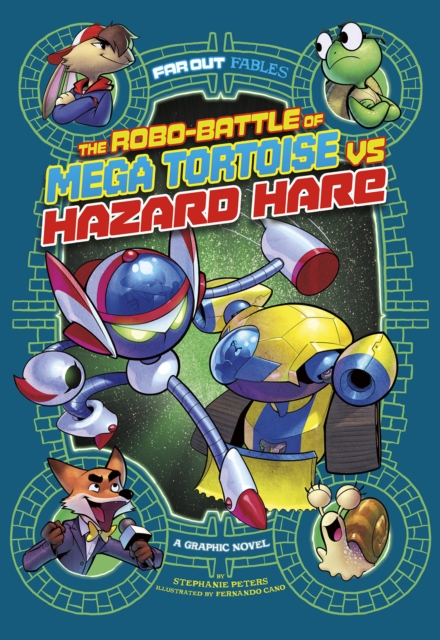 The Robo-battle of Mega Tortoise vs Hazard Hare : A Graphic Novel, Paperback / softback Book