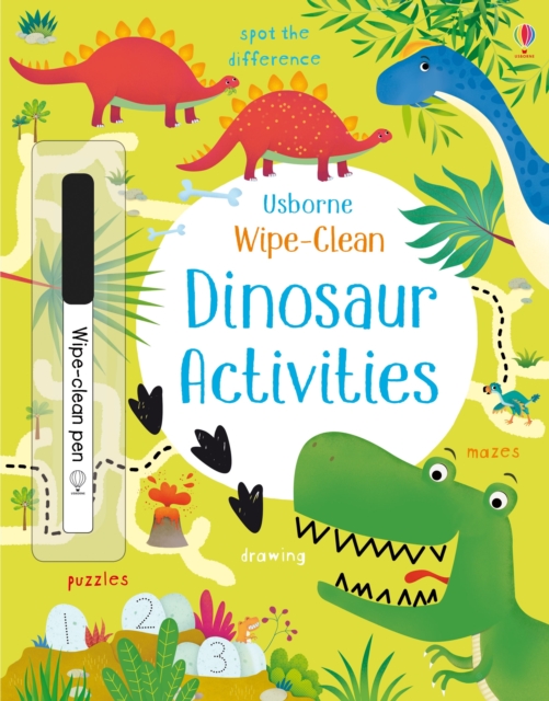 Wipe-Clean Dinosaur Activities, Paperback / softback Book
