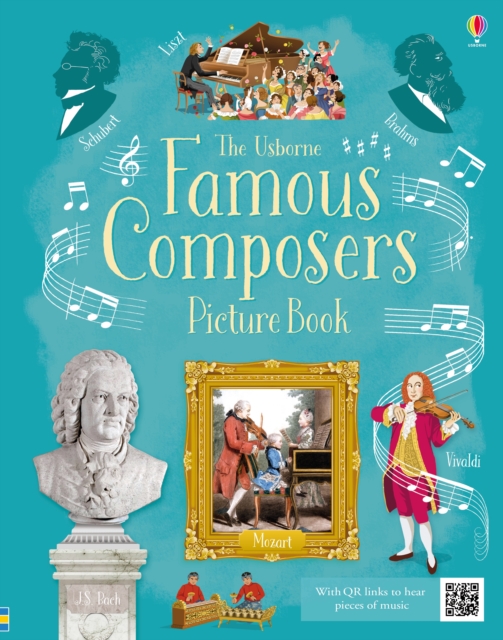Famous Composers Picture Book, Hardback Book