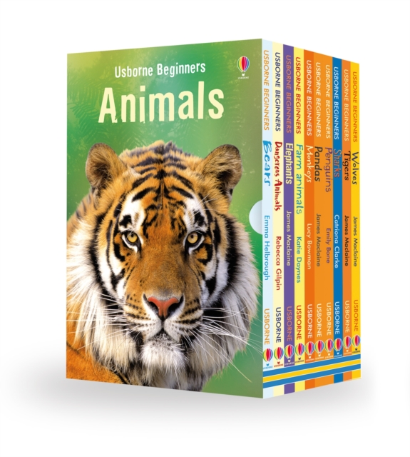 Usborne Beginners Animals Box Set, Dumpbin - empty Book