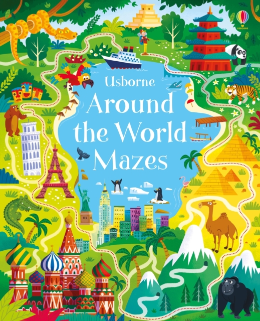 Around the World Mazes, Paperback / softback Book