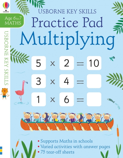 Multiplying Practice Pad 6-7, Paperback / softback Book