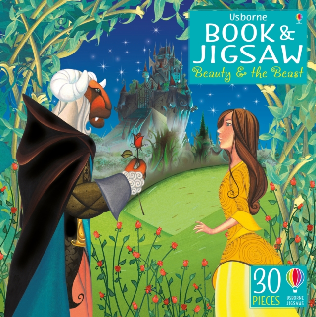 Usborne Book and Jigsaw Beauty and the Beast, Paperback / softback Book