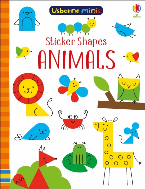 Sticker Shapes Animals, Paperback / softback Book
