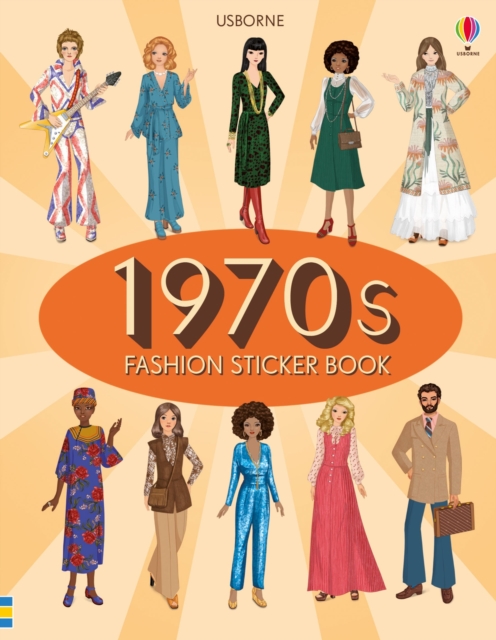 1970s Fashion Sticker Book, Paperback / softback Book