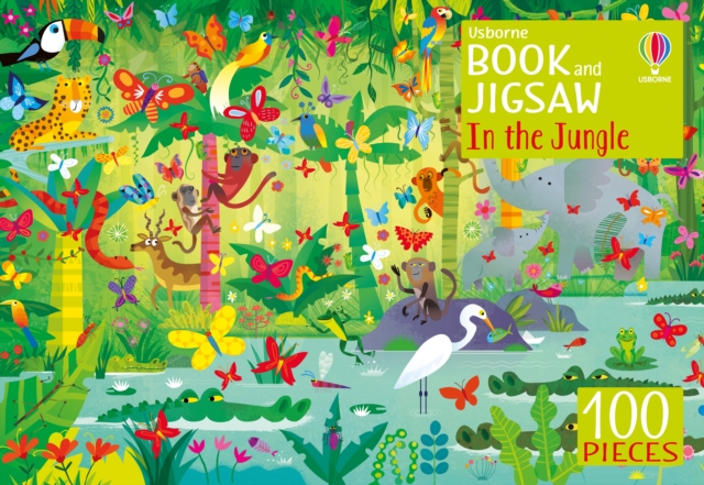 Usborne Book and Jigsaw In the Jungle, Paperback / softback Book