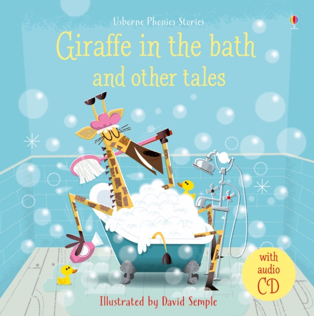 Giraffe in the Bath and Other Tales with CD, Hardback Book